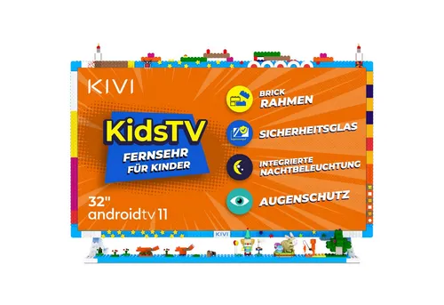 KIVI KIDS TV LED-Fernseher 32 Zoll in blau von KIVI