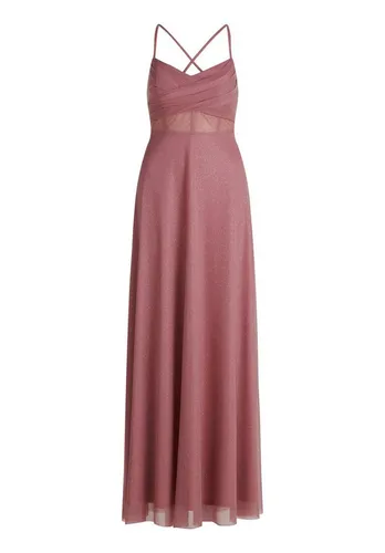 Produktbild Vera Mont Damen Abendkleid im Glitzer-Look 34, Rosé/Silver