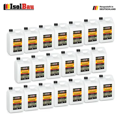 Tiefengrund 100 l Acrylgrundierung für Innen und Außen - Innen- & Außenfarben: Hochwertiger Acrylgrund für optimale Hydrophobierung und Silifizierung, ideal für sandende Untergründe, dünnflüssig und nicht filmbildend, für trockene und feuchte Anwendungen.