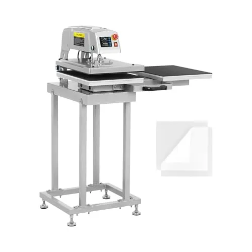 MSW Pneumatische Transferpresse - doppelt - 40 x 50 cm - Professionelle Drucklösung mit 2300 W Leistung und 400 °C Temperatur, ideal für Textilveredelung und kreative Projekte. Stabile Konstruktion mit Touchdisplay für präzise Steuerung.