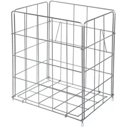 racon® Papierkorb m-waste 54 Liter - Haushaltszubehör mit 54 Litern Volumen, aus robustem Metall mit weicher Kunststoffbeschichtung für eine ansprechende Optik.