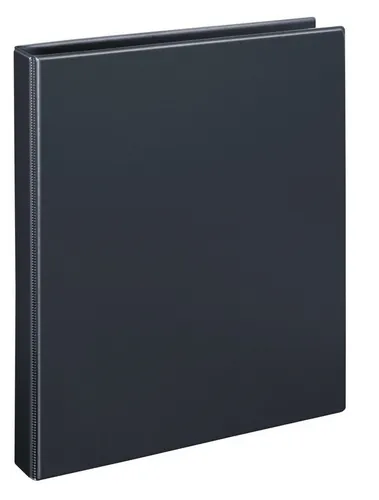 VELOFLEX Präsentationsordner Ringbuch A4 COMFORT 16mm 4 Ringe schwarz
