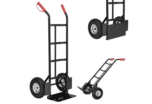 Juskys Sackkarre Basic, klappbar mit großen Luftreifen