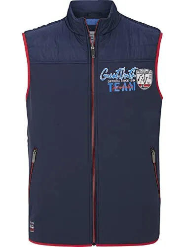 Jan Vanderstorm Herren Outdoorweste Haakon dunkelblau, 58