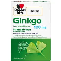 Produktbild Ginkgo Doppelherzpharma 120 Mg Filmtabletten