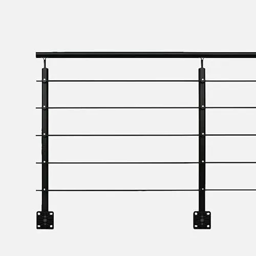 Produktbild Kordo Geländerset 2m Alu Schwarz