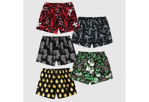 Lousy Livin Boxershorts Lousy Livin Boxershorts Black Night 5-Pack (Boxershorts, Boxershorts)