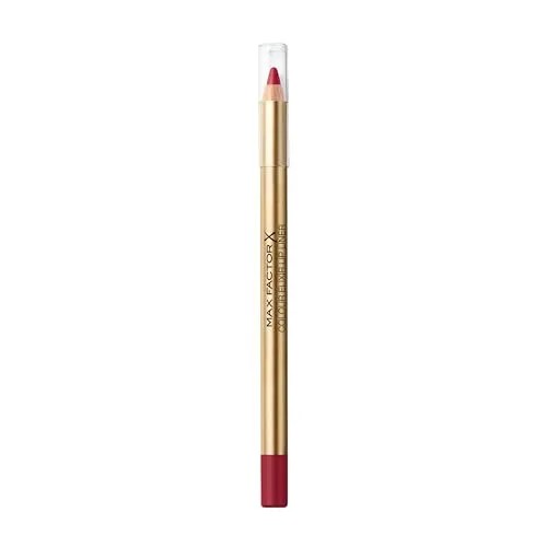 Max Factor Colour Elixir Lipliner, 75 Rich Wine, Lipliner für ideal definierte Lippen, mit geschmeidiger Textur und mattem Finish, verlängert die Haltbarkeit des Lippenstifts, 5 g