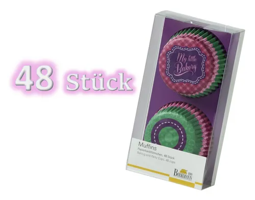 Muffin Cup Cake Papierförmchen Küchlein Back Form 