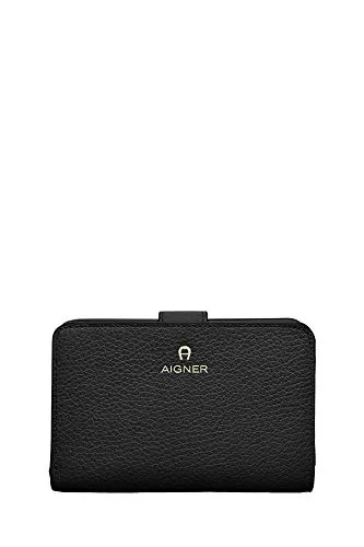 Aigner Damen Geldbörse Ivy Schwarz in schwarz von Aigner