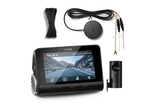 70mai Dashcam Auto A810S 4K HDR, mit STARVIS 2 IMX678 Bildsensor, ADAS Dashcam (4K Ultra HD, WLAN (Wi-Fi), GPS, Super Nachtsicht, 3,0