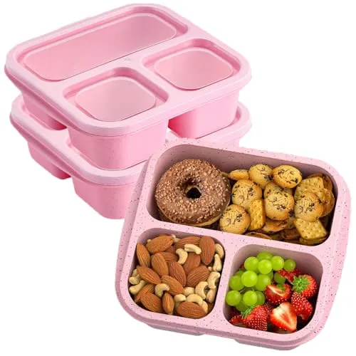 ZHUIYIWIN Lunchbox für Kinder, Lunchbox, Bentobox, bunt, Brotdose Erwachsene