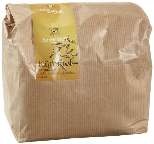 Sonnentor Kümmel gemahlen, 1er Pack (1 x 1 kg) - Bio