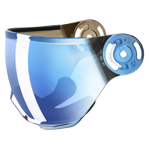 Uvex Rocket jr Visor mirror blue 51-55 cm