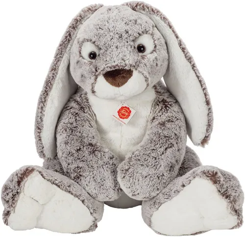 Teddy Hermann 93847 Schlenker-Hase 45 cm - Kuscheltier in Premium-Qualität, sicher für Kinder ab 0 Monaten und pflegeleicht waschbar