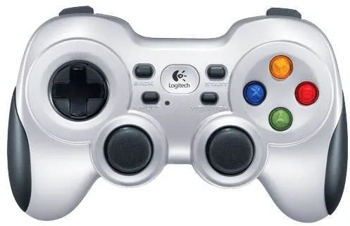 Logitech F710 kabelloses Gamepad - PC Spiele-Controller mit Konsolenartigem Layout, komfortable Griffflächen und programmierbare Tasten für ein intensives Spielerlebnis