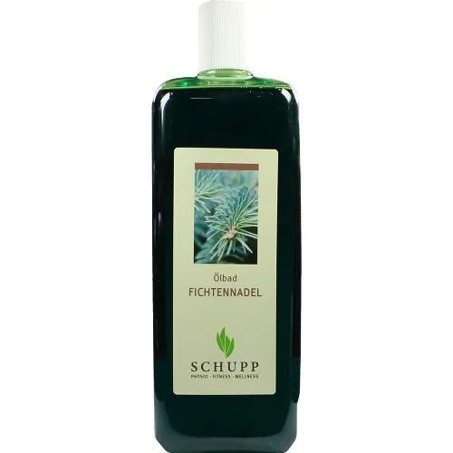 Badeöl - Fichtennadeln 1000 ml - Arzneimittel für Wellnessbäder, fördert die Durchblutung der Haut und befreit die Atemwege mit wertvollem Fichtennadelöl.