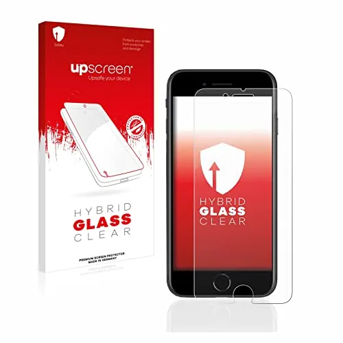 upscreen Schutzglas für Apple iPhone SE 2 / SE 3 Schutzfolie Panzer Folie Glas [Extrem Kratzfest 9H, Anti-Fingerprint, Ultra-Transparent]