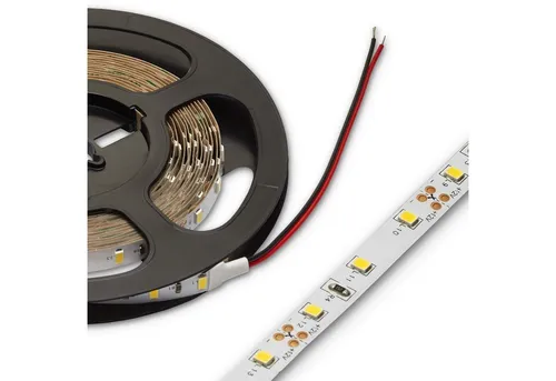 SO-TECH® LED-Streifen 12 VDC 5 m warmweiß / kaltweiß / kürzbar / dimmbar, 2835 6 Watt/m Breite 8 mm Höhe 1,2 mm kaltweiß 6500K