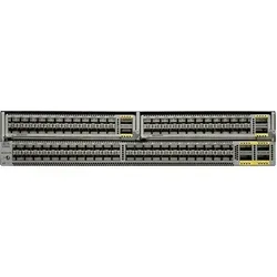 Cisco Nexus 56128P Switch - L3 Managed - Netzwerk-Switch mit 48 x 1G/10G SFP+ Ports und 4 x 40Gb Ethernet, ideal für leistungsstarke Netzwerkinfrastrukturen und Rack-montierbar.