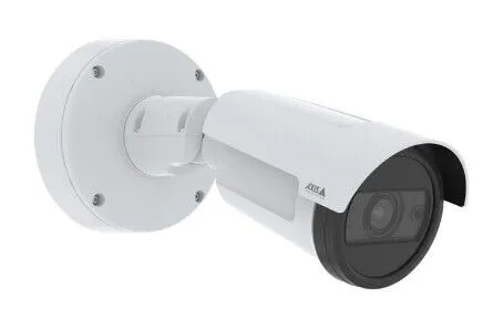 Axis P1467-LE Bullet Camera - Wetterfeste 5 MP Netzwerk-Überwachungskamera für den Außenbereich, ideal für Tag- und Nachtüberwachung mit automatischer Irisblende und vielen Brennweiten.