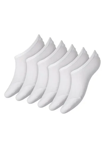 s.Oliver Füßlinge essentials (6-Paar) mit rutschfester Silikonschicht
