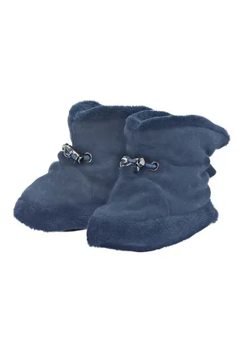 Sterntaler Jungen Baby sko Stiefel, Marine, 21/22 EU - Baby Stiefel für Jungen, waschbar aus Microfleece, gefüttert mit Teddyflausch und rutschfester Sohle für sicheren Halt.