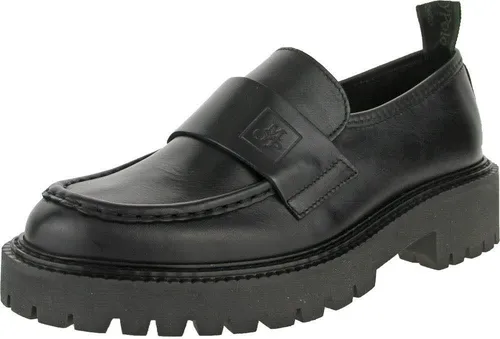 Marc O'Polo Damen Loafer Slipper – Eleganter Komfort - Stylische Loafer aus Glattleder mit flachem Absatz für ultimativen Tragekomfort. Ideal für jeden Tag und vielfältige Anlässe. Hochwertige Materialien sorgen für eine lange Lebensdauer.
