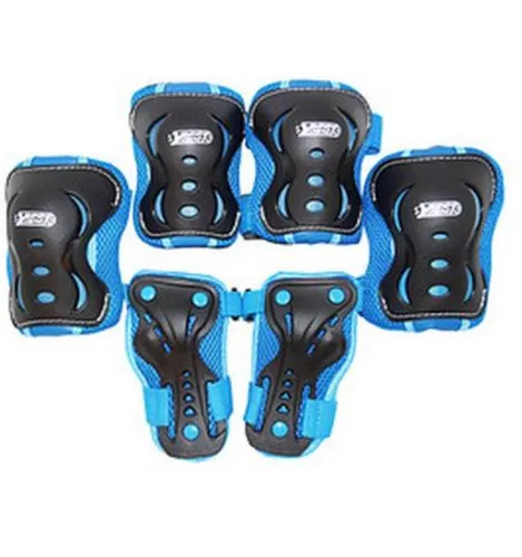 BEST Sporting Schützer Set für Jungen, blau, Größe M