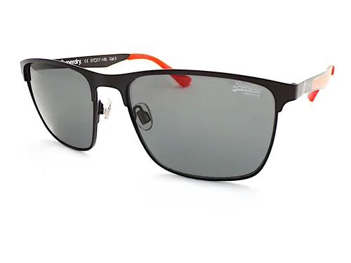 Superdry ACE Herren-Sonnenbrille - Stilvolle Vollrand-Sonnenbrille mit Metall-Gestell - Sportbrillen | Hochwertige Sonnenbrille mit eckigem Design, ideal für den sportlichen Look und optimalen UV-Schutz.