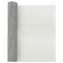 vidaXL Drahtgeflecht 40 x 500 cm 18 Mesh Edelstahl 201 Silber - Silber