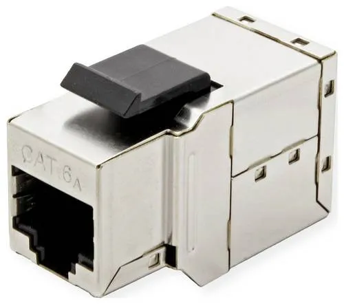 Roline RJ-45 Kupplung geschirmt, Cat.6A Modular Kupplung CAT 6a 1St.