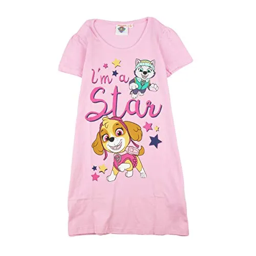 PAW PATROL Skye Nachthemd (116 - ca. 6 Jahre, rosa)