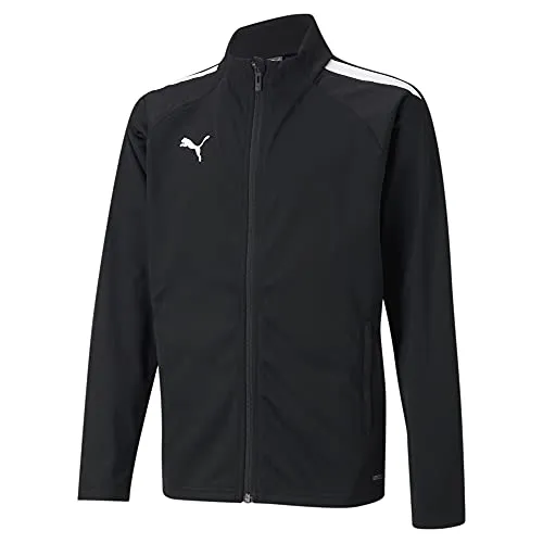 PUMA Unisex Kinder Teamliga Training Jacket Jr - Sportjacke für junge Athleten - Sportjacke aus recycelten Materialien mit dryCELL-Technologie für trockenen Tragekomfort, ideal für aktive Kinder.