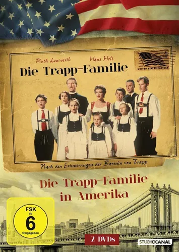 Die Trapp-Familie / Die Trapp-Familie in Amerika [2 DVDs] (2013, DVD)