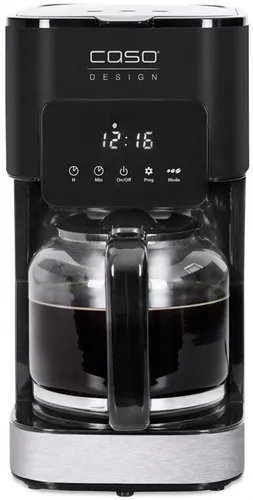 CASO Coffee Taste and Style Kaffeemaschine - 1,5 l, optimale Brühtemperatur 92-96 °C, mit Aromafunktion und Warmhalteplatte für perfekten Kaffeegenuss