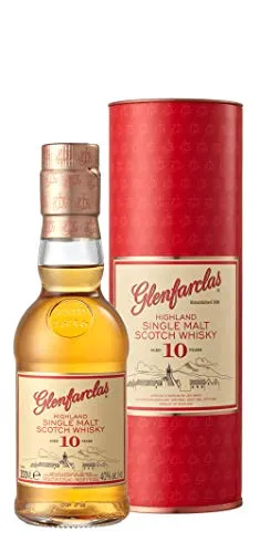 Glenfarclas 10 Years Old Highland Single Malt Scotch Whisky 40% Vol. 0,2l in Geschenkbox