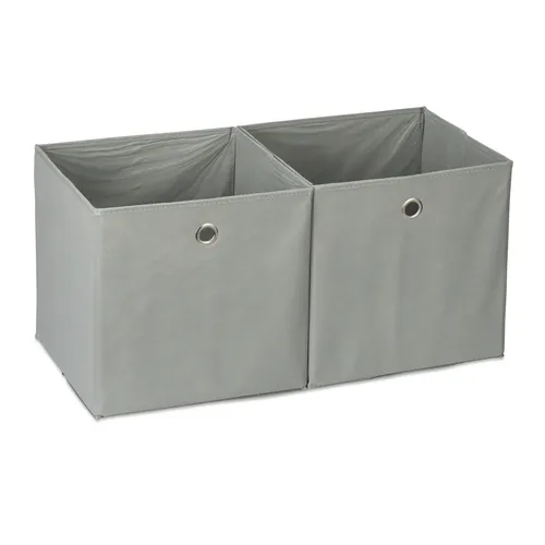 Aufbewahrungsbox stoff Faltbox Stoffkiste Regalbox 9 Liter 650 g 30 cm 9 L
