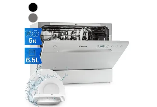 Klarstein Mini-Geschirrspüler für 6 Gedecke