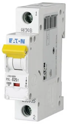 EATON Schalter Eaton 236035 PXL-B25 - 1-poliger Leitungsschutzschalter 25 A, zuverlässiger Schutz für elektrische Anlagen