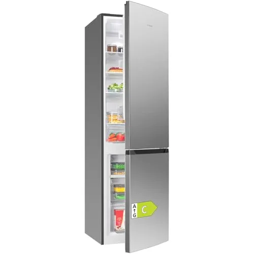 Bomann® Kühlschrank mit Gefrierfach | 253 L Kühl-Gefrierkombination mit No-Frost-System