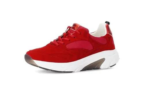 Gabor Damen Low-Top Sneaker, Frauen Halbschuhe,schnürschuhe,schnürer,straßenschuhe,Strassenschuhe,Sportschuhe,fire,38.5 EU / 5.5 UK