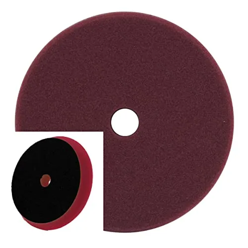 Dino KRAFTPAKET 150mm Polierpad hart | Polierschwamm hart mit Klett im Kegel-Design 150/165 | Ø 150mm, Höhe 25mm