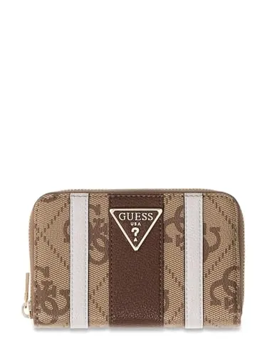 Guess Geldbörse SLG Zip Around Wallet Braun in braun von GUESS
