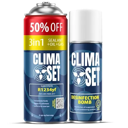 Auto-Klimaanlagen-Set 3in1 R1234yf 470 g von ClimaSet