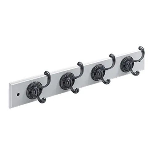 Hettich Garderobenleiste mit 4 Haken – Weiß - Praktische Garderobenleiste in Weiß mit 4 stabilen Haken, ideal zur optimalen Raumnutzung und für die Aufbewahrung von Jacken und Accessoires.