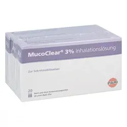 Mucoclear 3% NaCl 60X4 ml von PARI