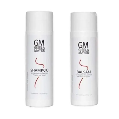 Perücken Kunsthaar Pflegeset Shampoo 200 ml + Balsam 200 ml Gisela Mayer