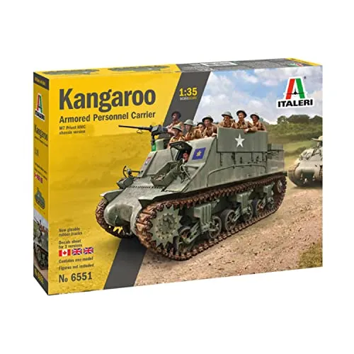 Italeri 6551 - 1:35 Kangaroo Truppentransporter, Modellbau, Bausatz, Standmodellbau, Basteln, Hobby, Kleben, Plastikbausatz