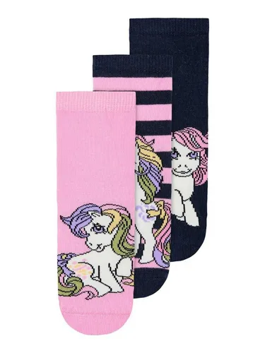 Name It Socken NMFNAOMLI MLP 3PK SOCK CPLG blau 22/24
